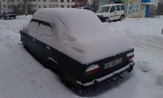 Как парковаться зимой